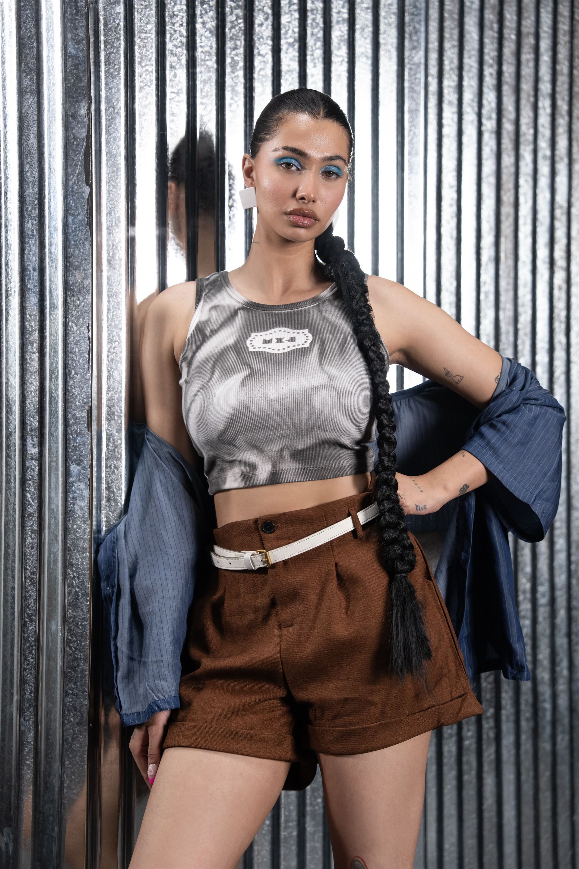 Ash fade Croptop
