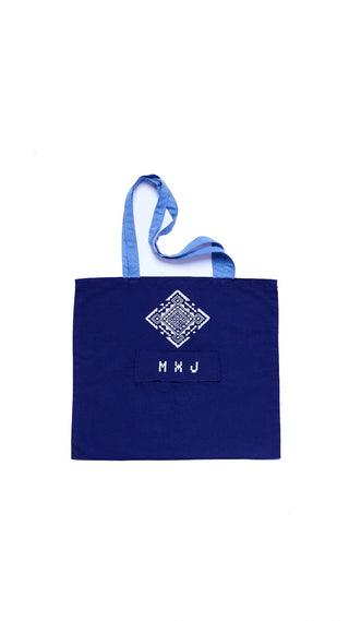 BLUE BIRD TOTE BAG